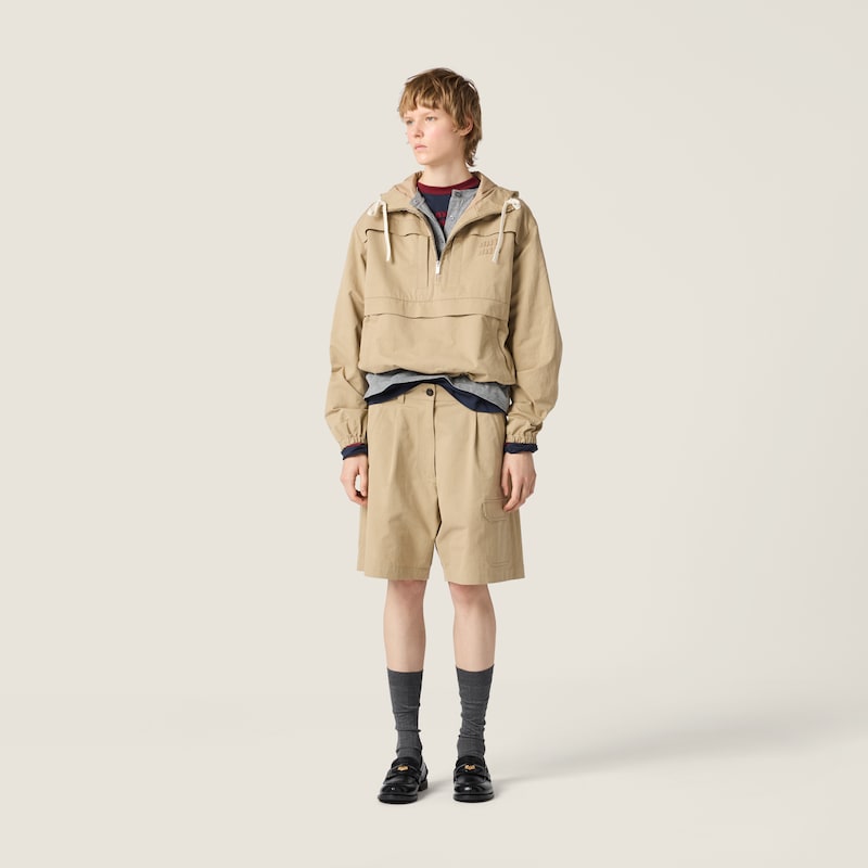 Camisa henley de punto de algodón