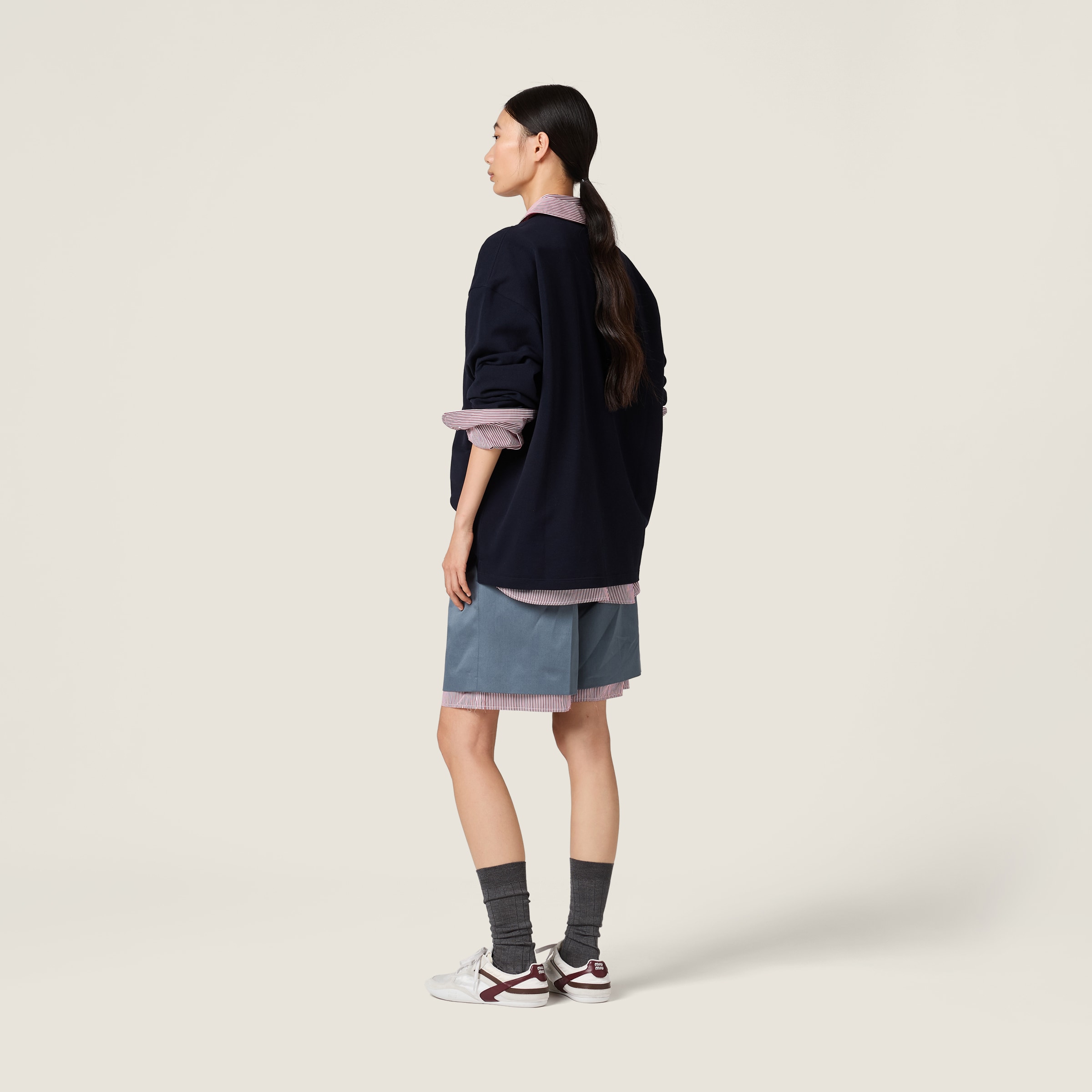 Cotton piqué polo shirt - thumbnail 3
