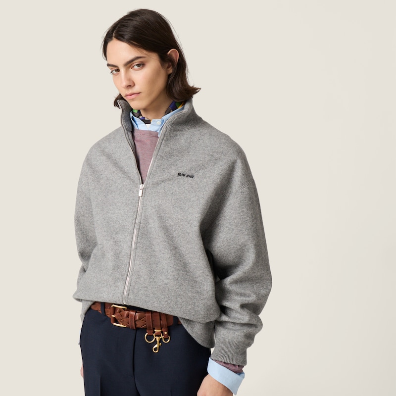 Jacquard jersey T-shirt