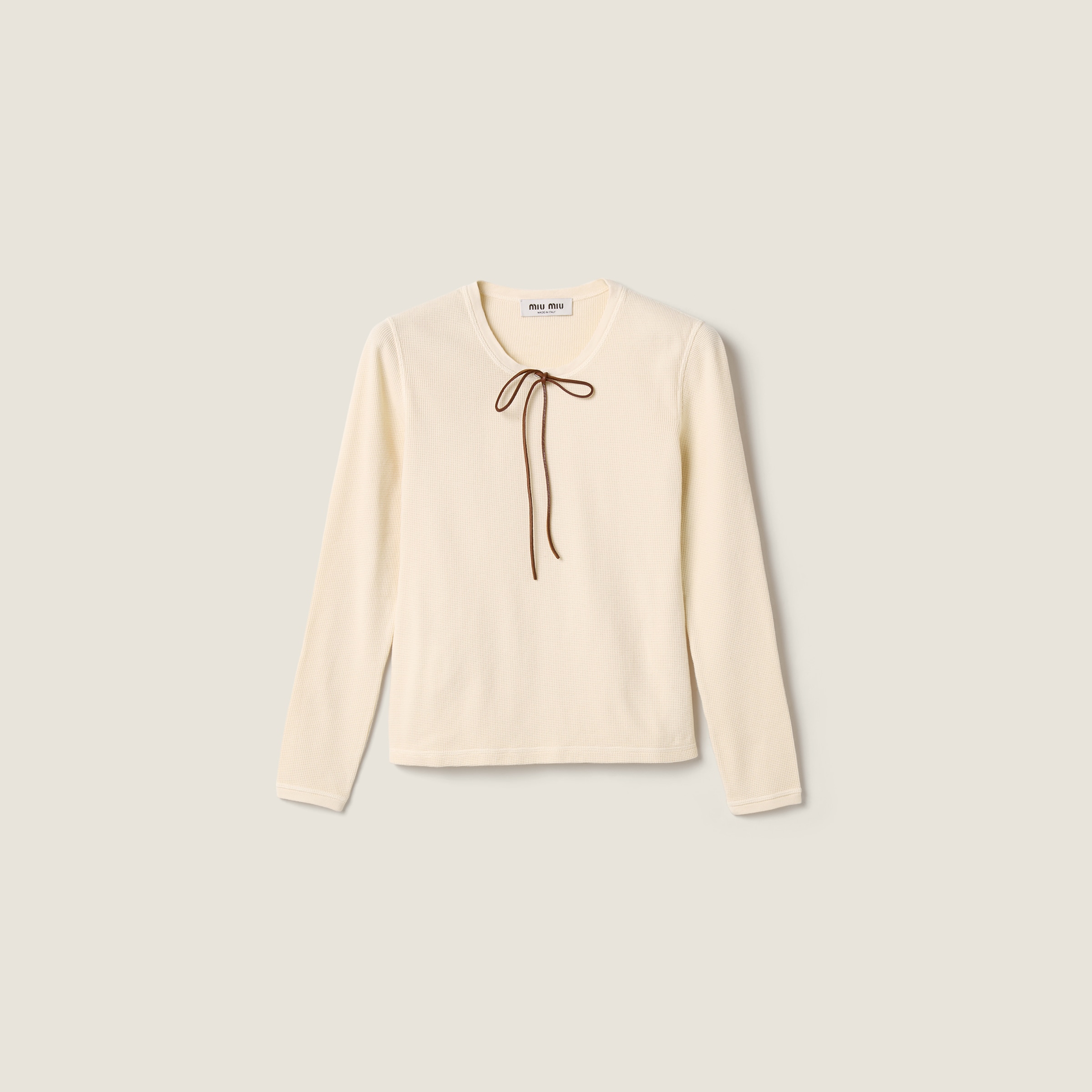 Cotton T-shirt from Miu Miu - $1,370