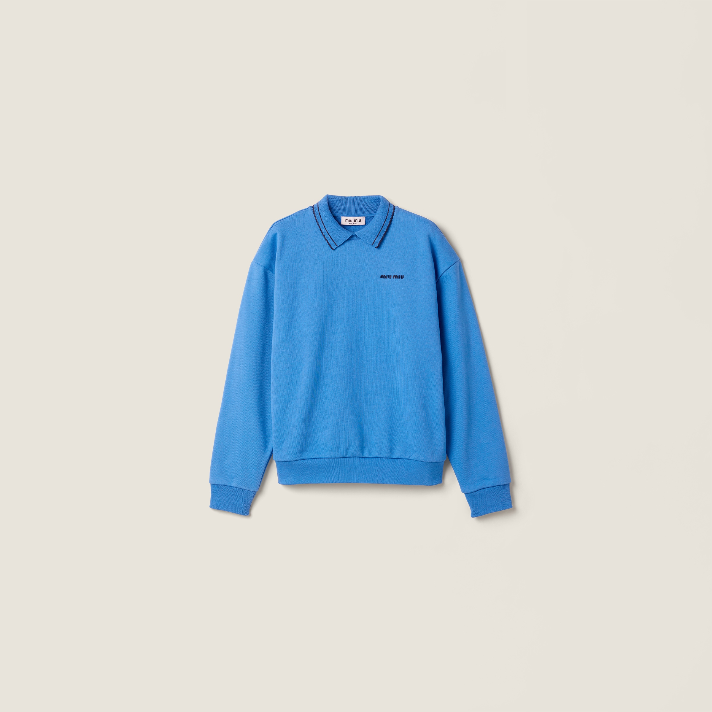 Cotton fleece sweatshirt from Miu Miu - $1,790