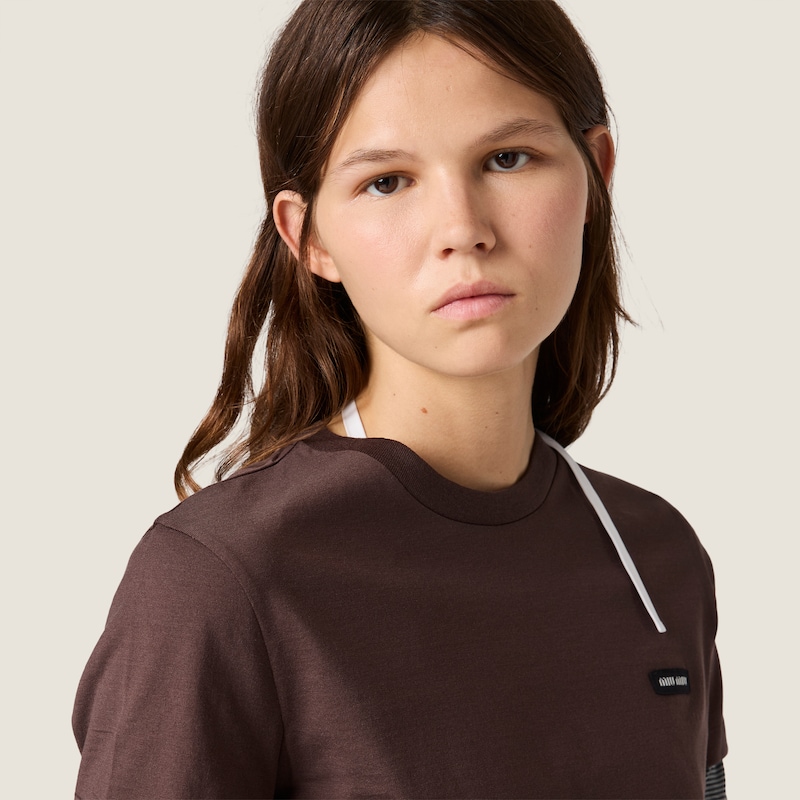 T-Shirt aus Jersey