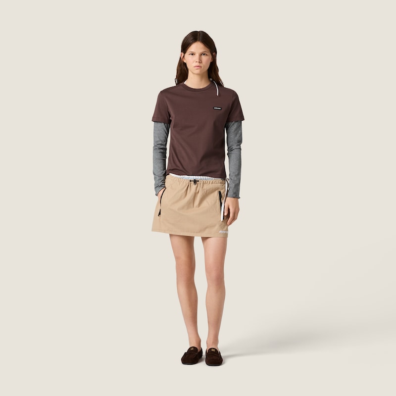 T-Shirt aus Jersey
