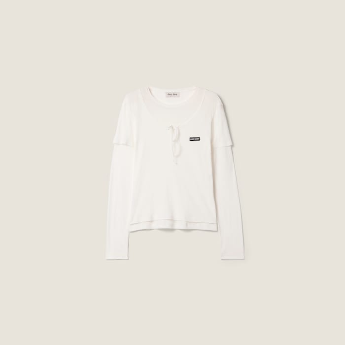 ウィメンズ Tシャツ＆スウェットシャツ | Miu Miu - 日本