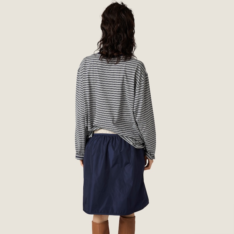 Striped jersey T-shirt