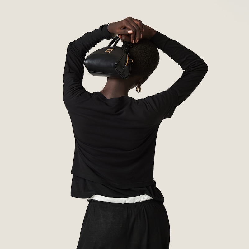 Ribbed jersey T-shirt