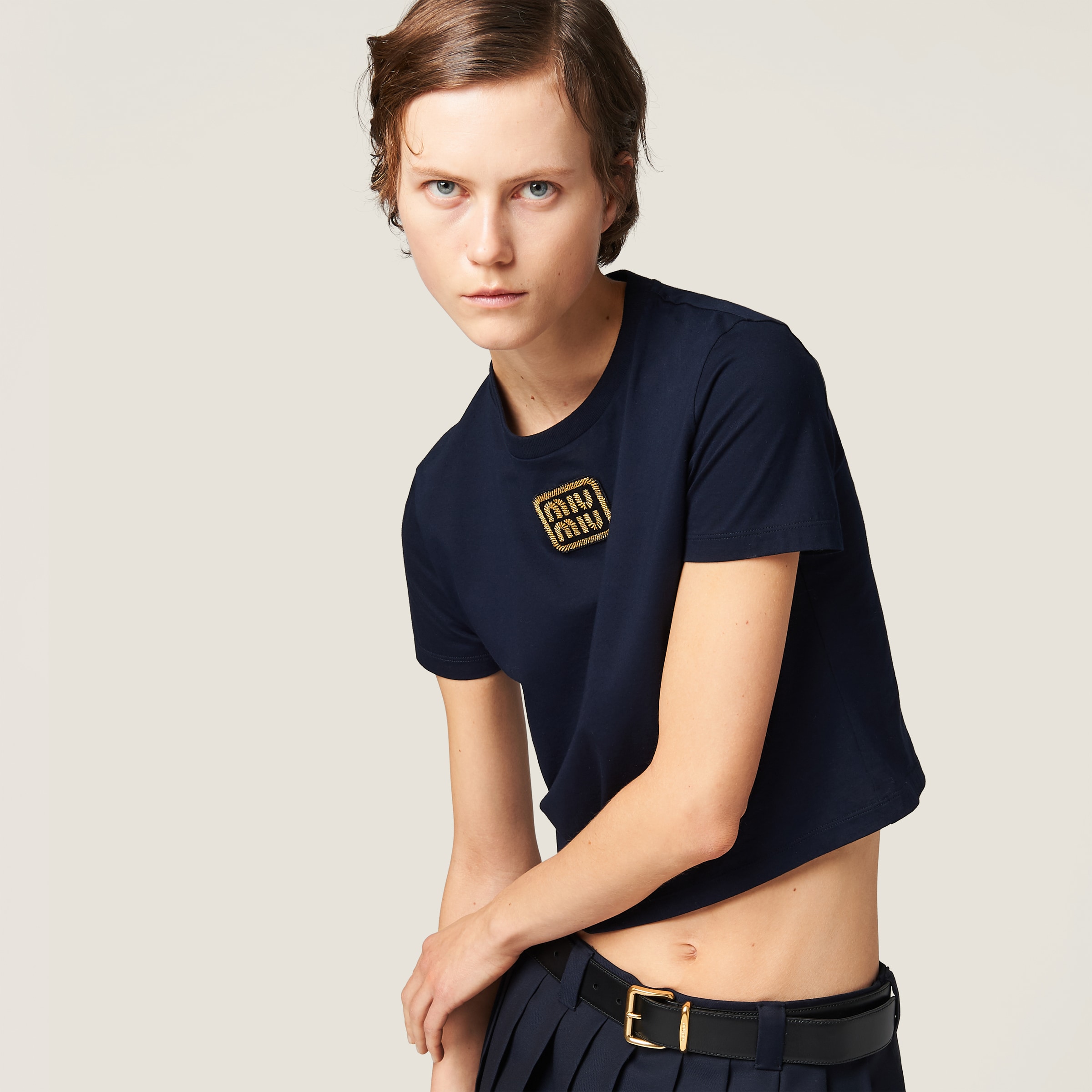 Miu miu t shirt hotsell