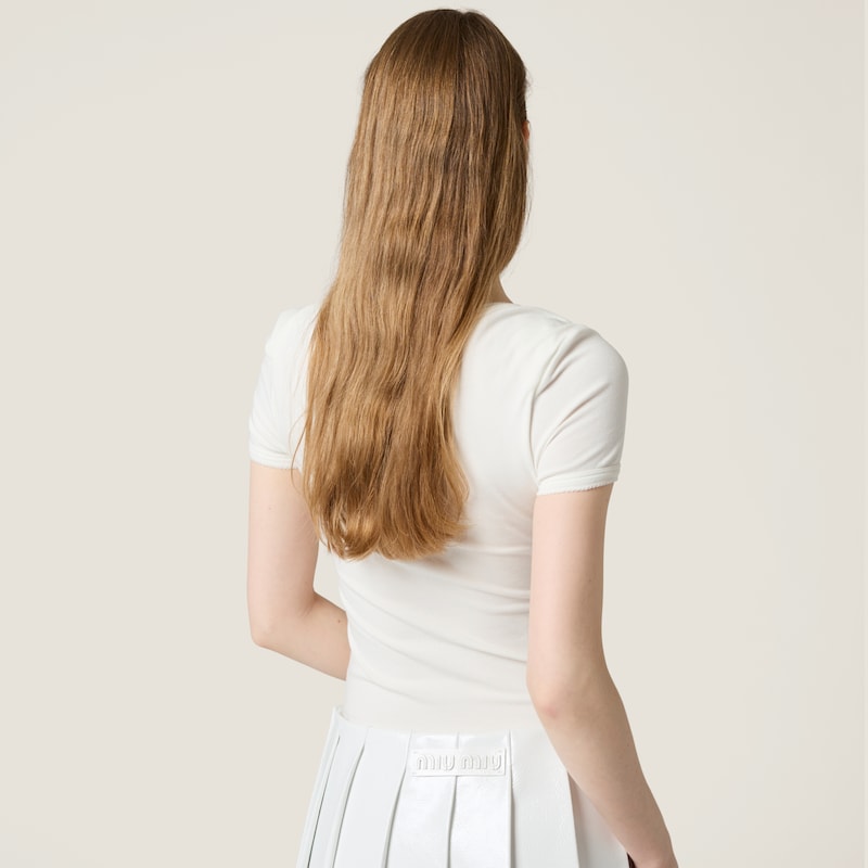 Petit Bateau X Miu Miu 彈性運動修身 T 恤