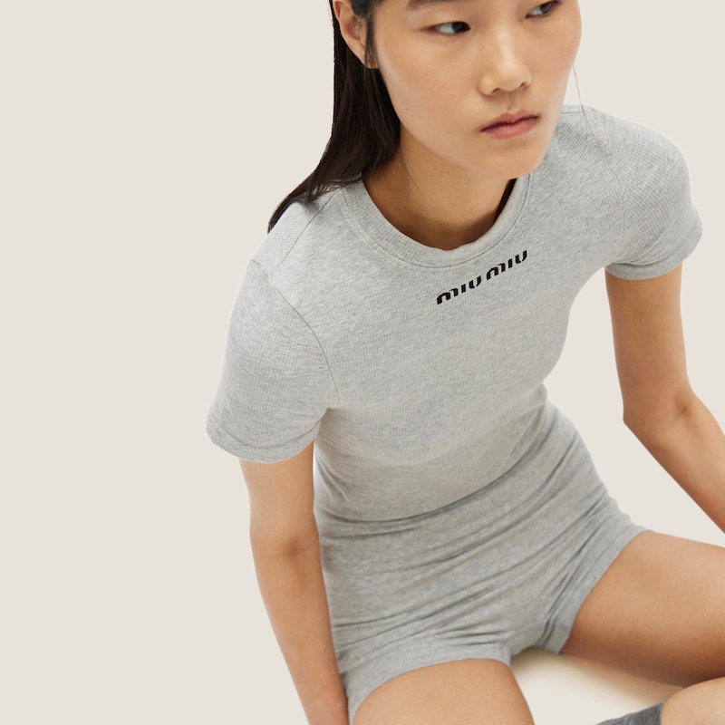 Seamless mélange T-shirt