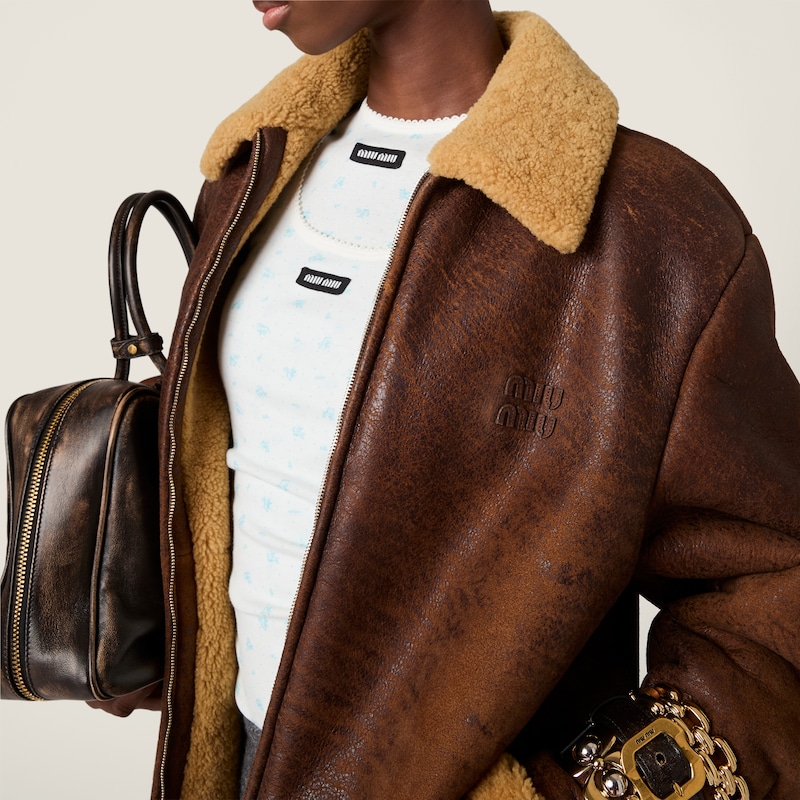 Ribbed jersey T-shirt