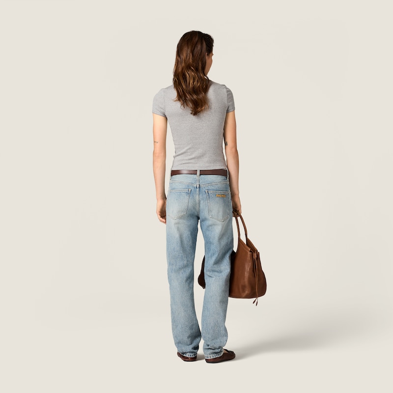 Ribbed T-shirt