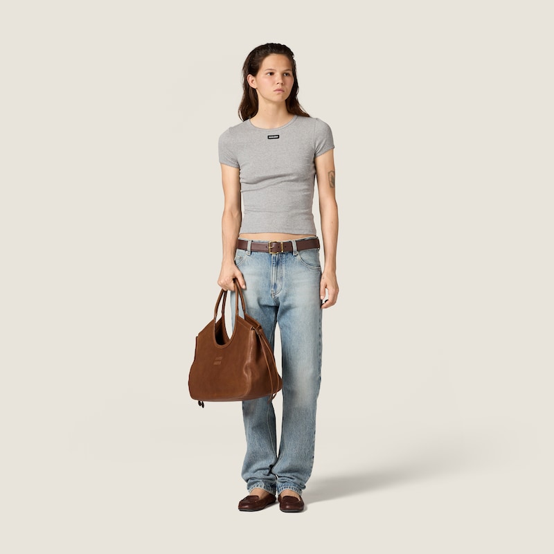 Ribbed T-shirt