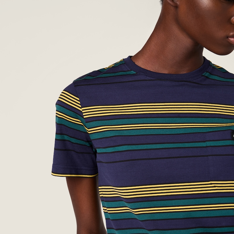 Striped jersey T-shirt