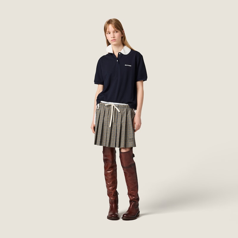 Piqué polo shirt