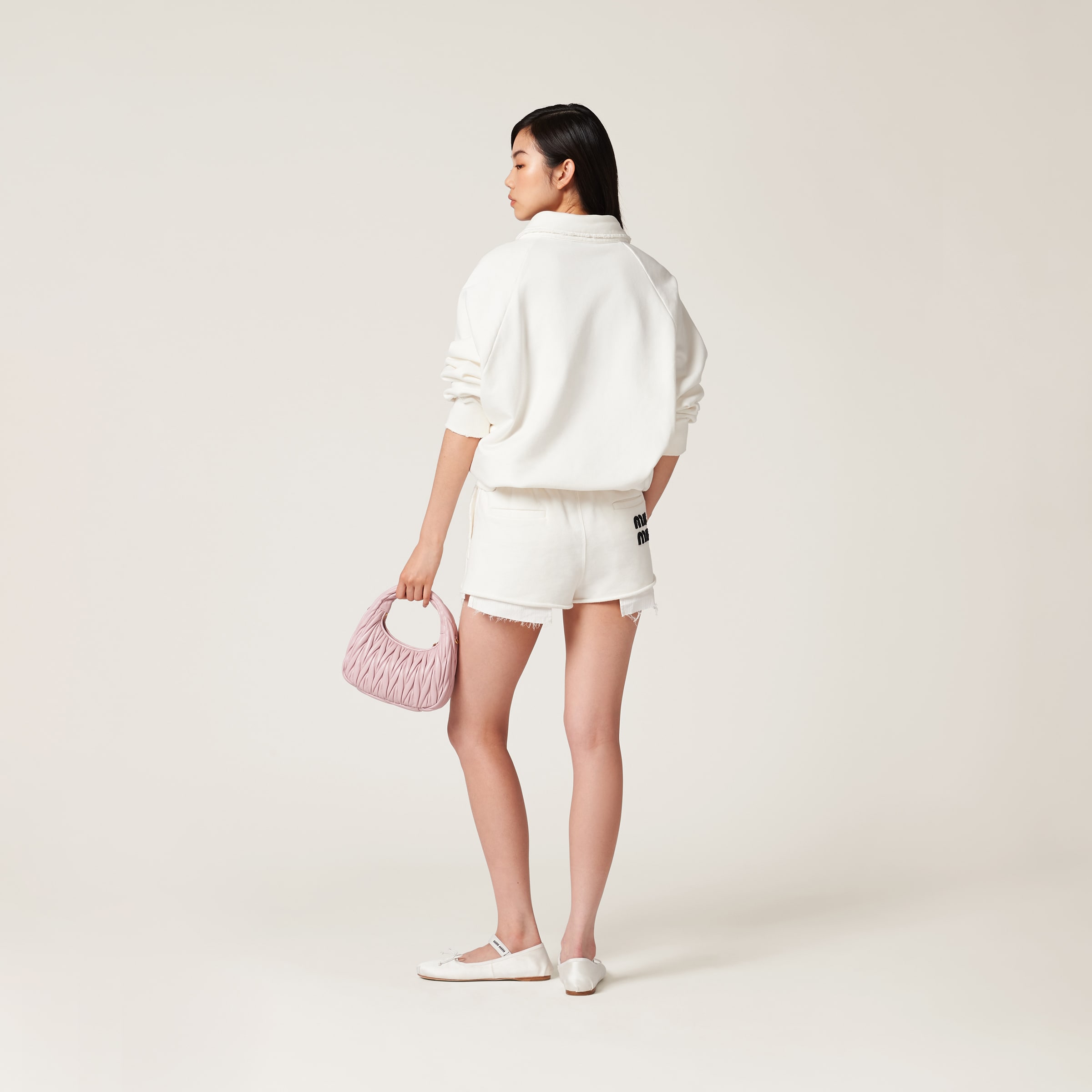 miumiu short pants 白タグ - パンツ