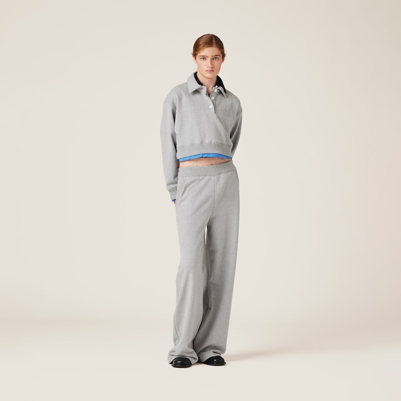 Cotton fleece pants