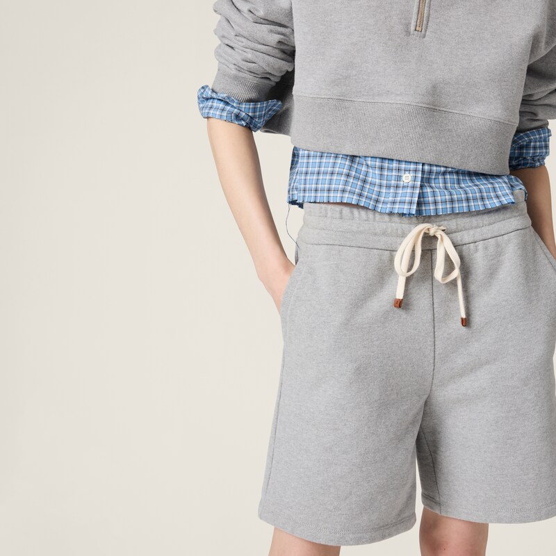 코튼 플리스 버뮤다