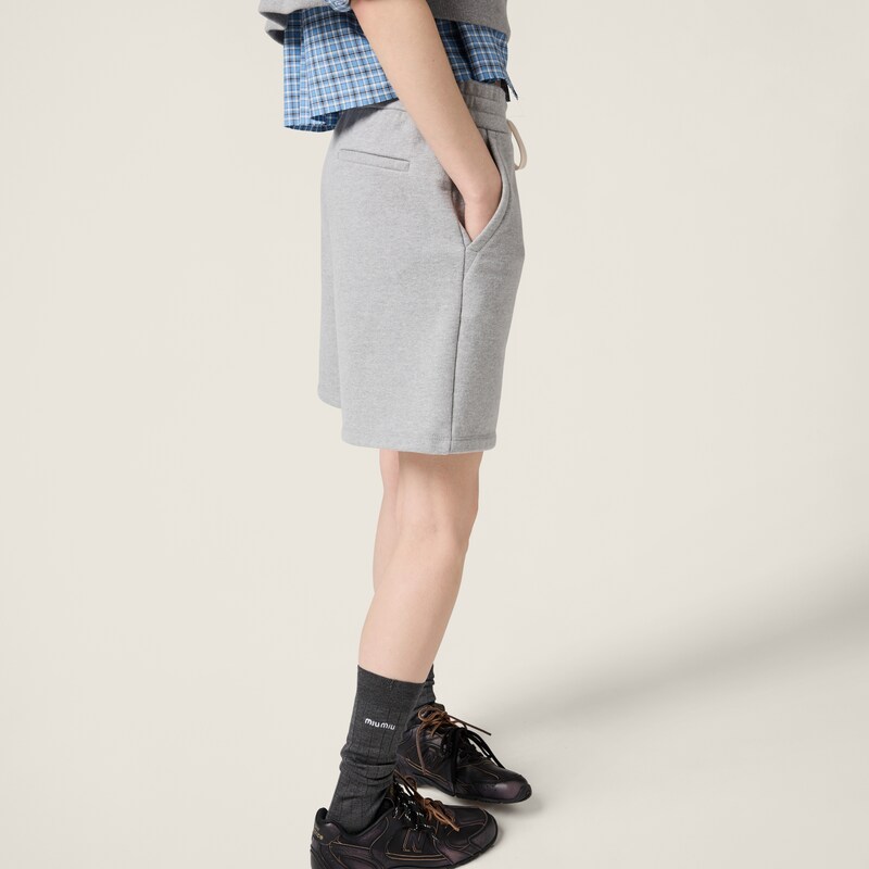 코튼 플리스 버뮤다