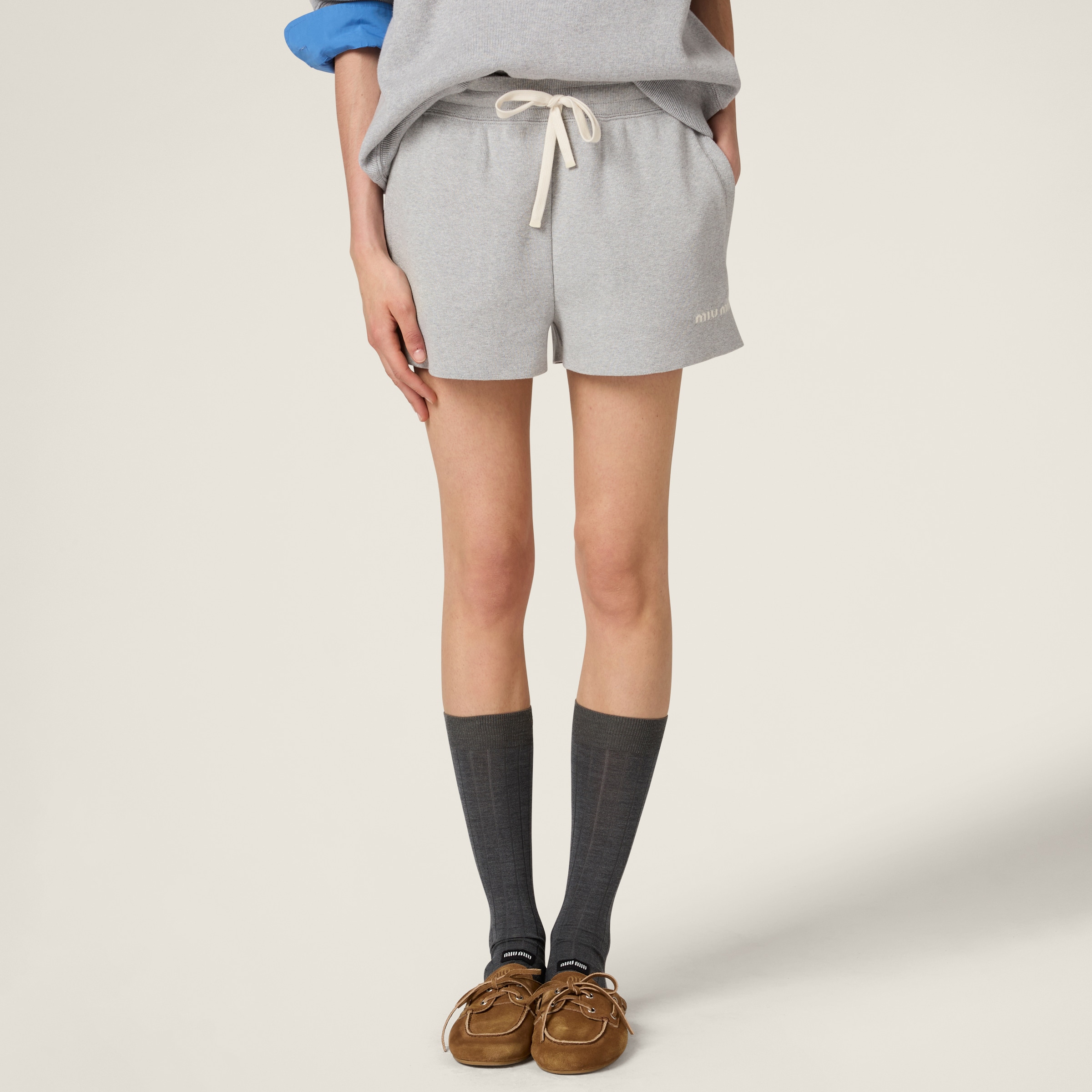 Miu Miu Cotton Shorts