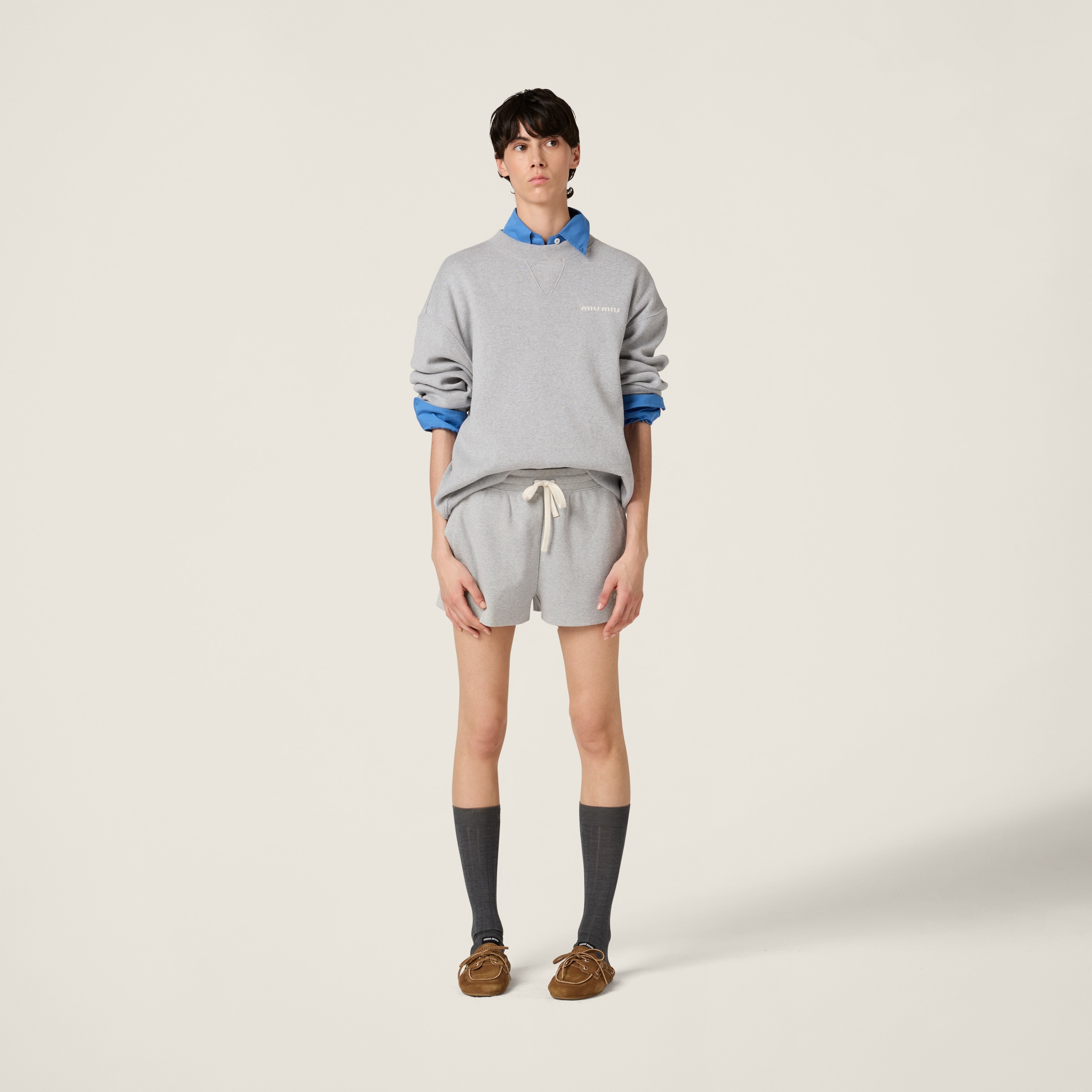 Miu Miu Cotton Shorts
