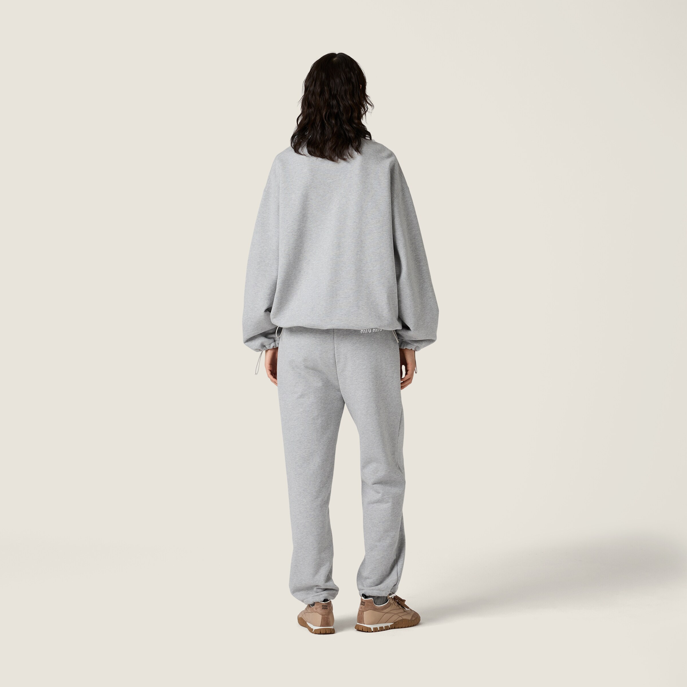 Miu Miu Cotton Fleece Pants