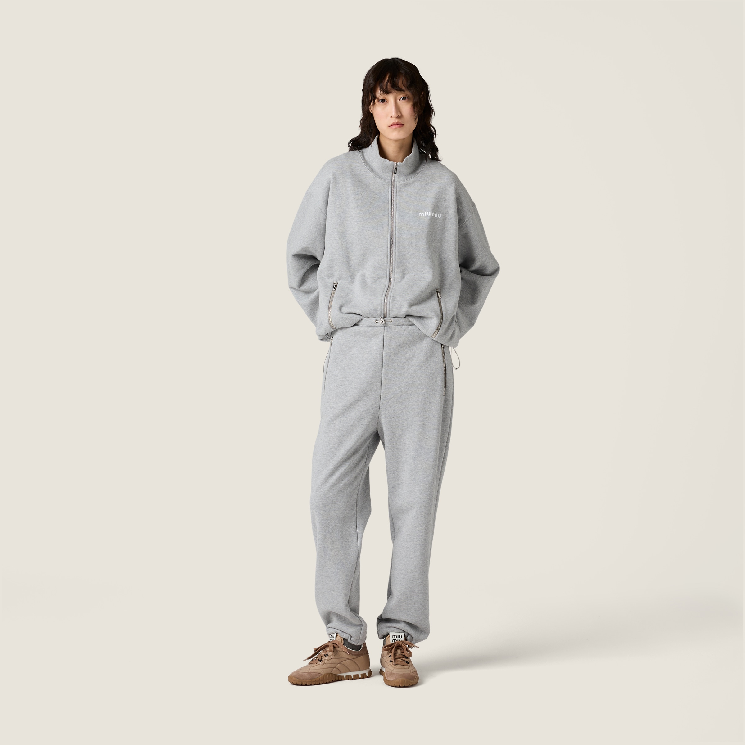 Miu Miu Cotton Fleece Pants