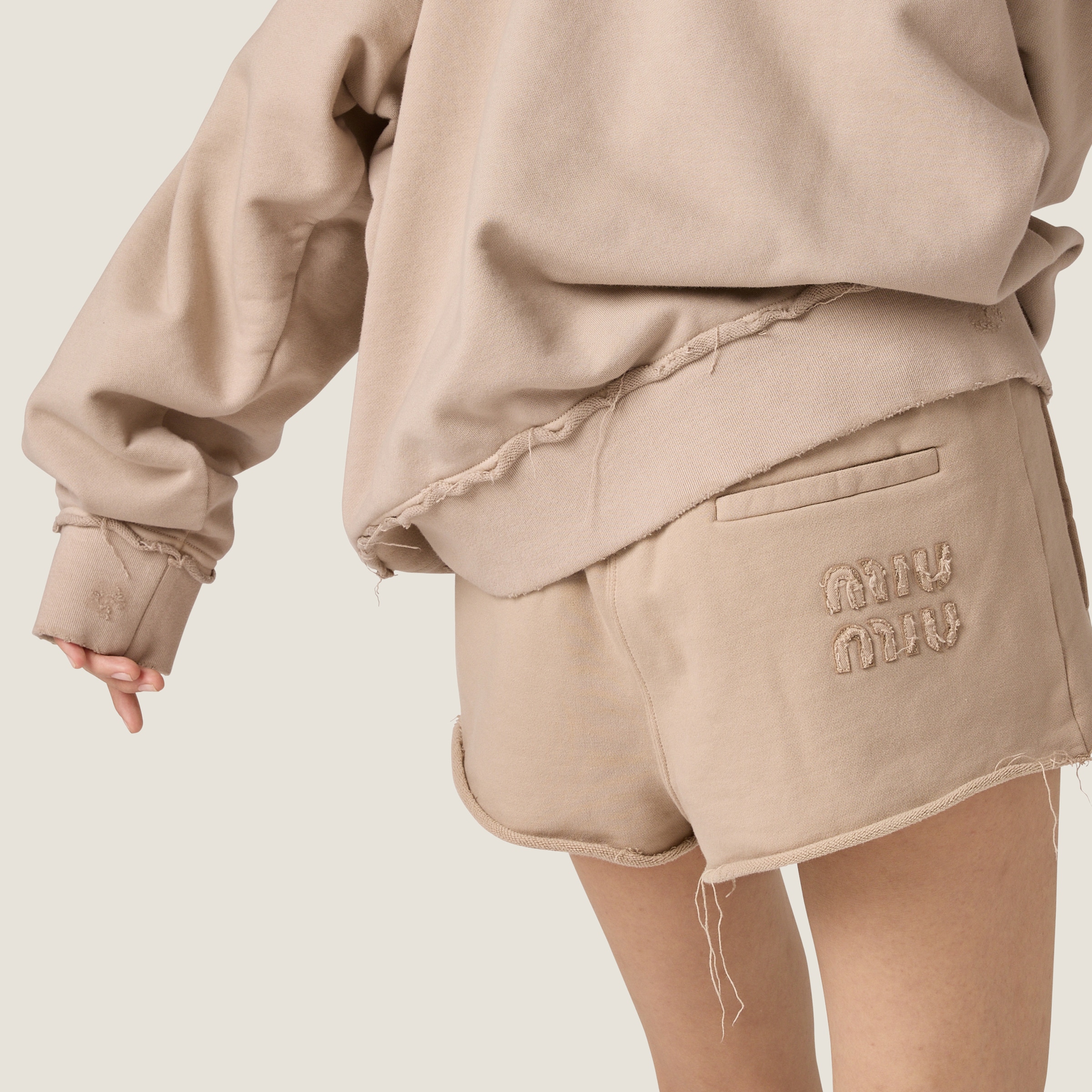ベージュ系 M MiuMiu(ミュウミュウ) ショートパンツ(レディース