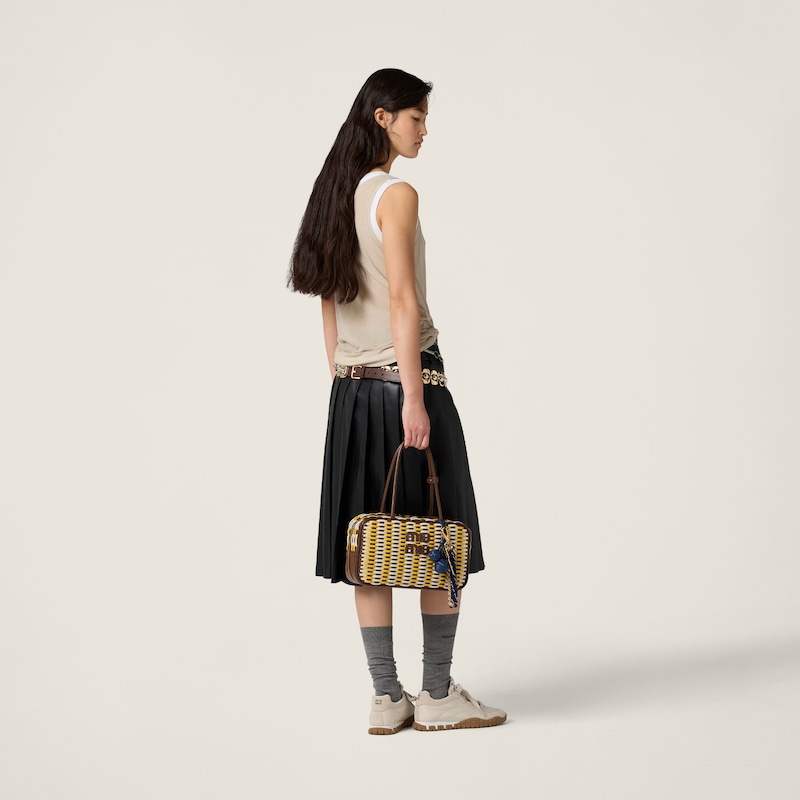 Ribbed jersey tank top