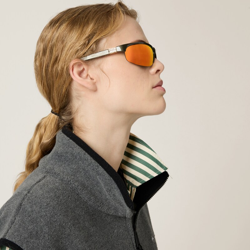 Cotton fleece sweatshirt