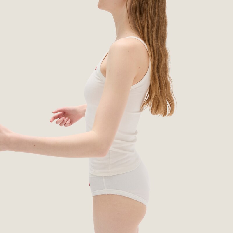 Petit Bateau X Miu Miu stretch jersey top