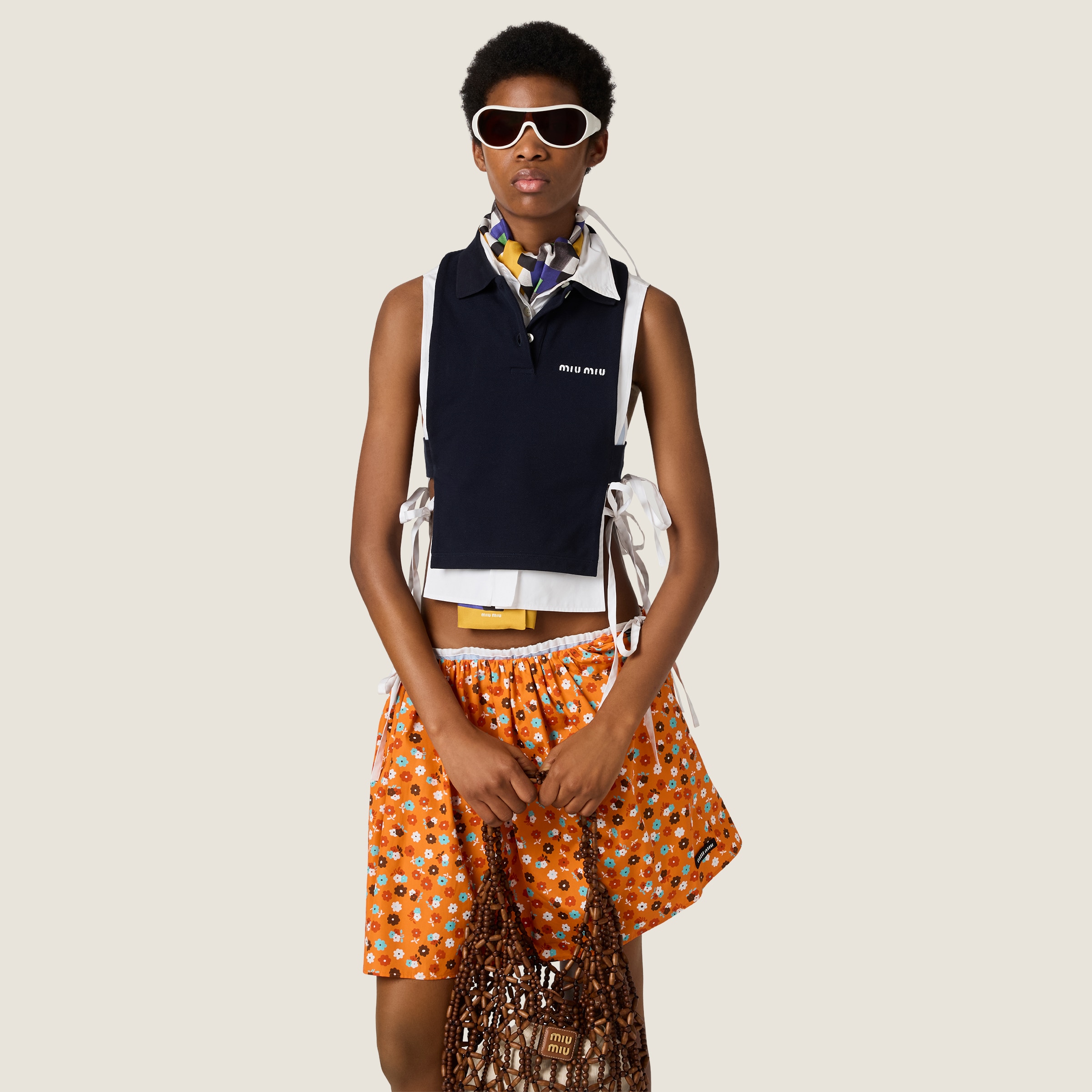 PRADA♡プラダ　チェック柄ブラウス　 miumiu MARNI CELINE Women's Fashion Shirts, Tops And Blouses | Miu Miu - Japan