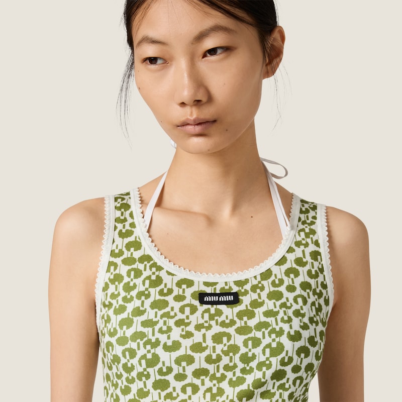 Camiseta de tirantes de algodón