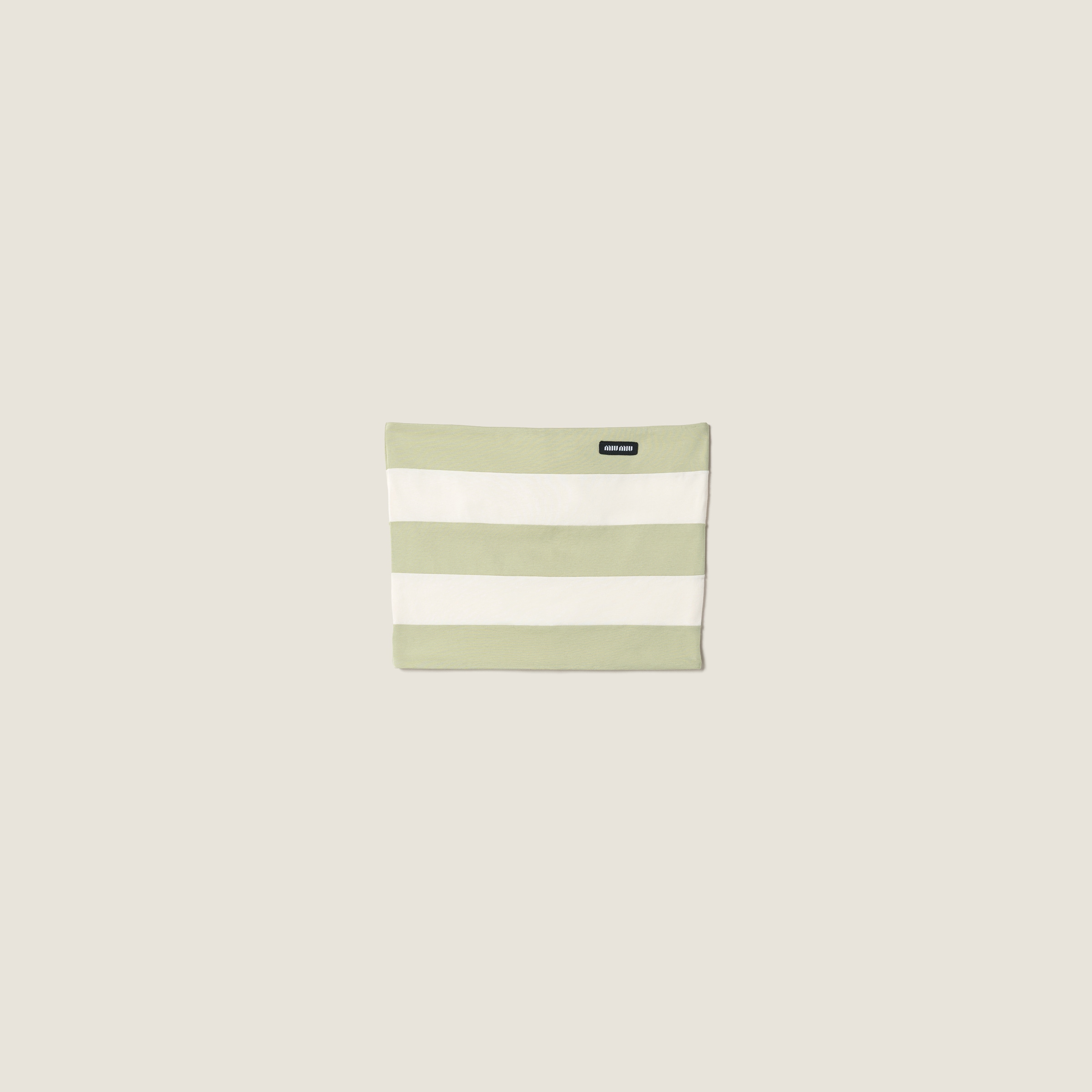 Striped jersey top from Miu Miu - $1,100