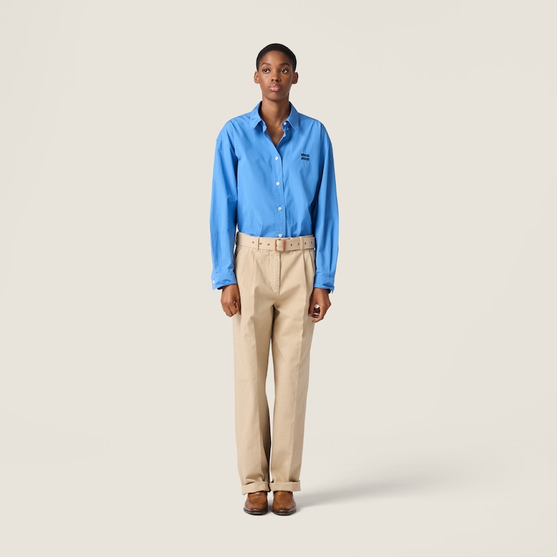 Poplin shirt
