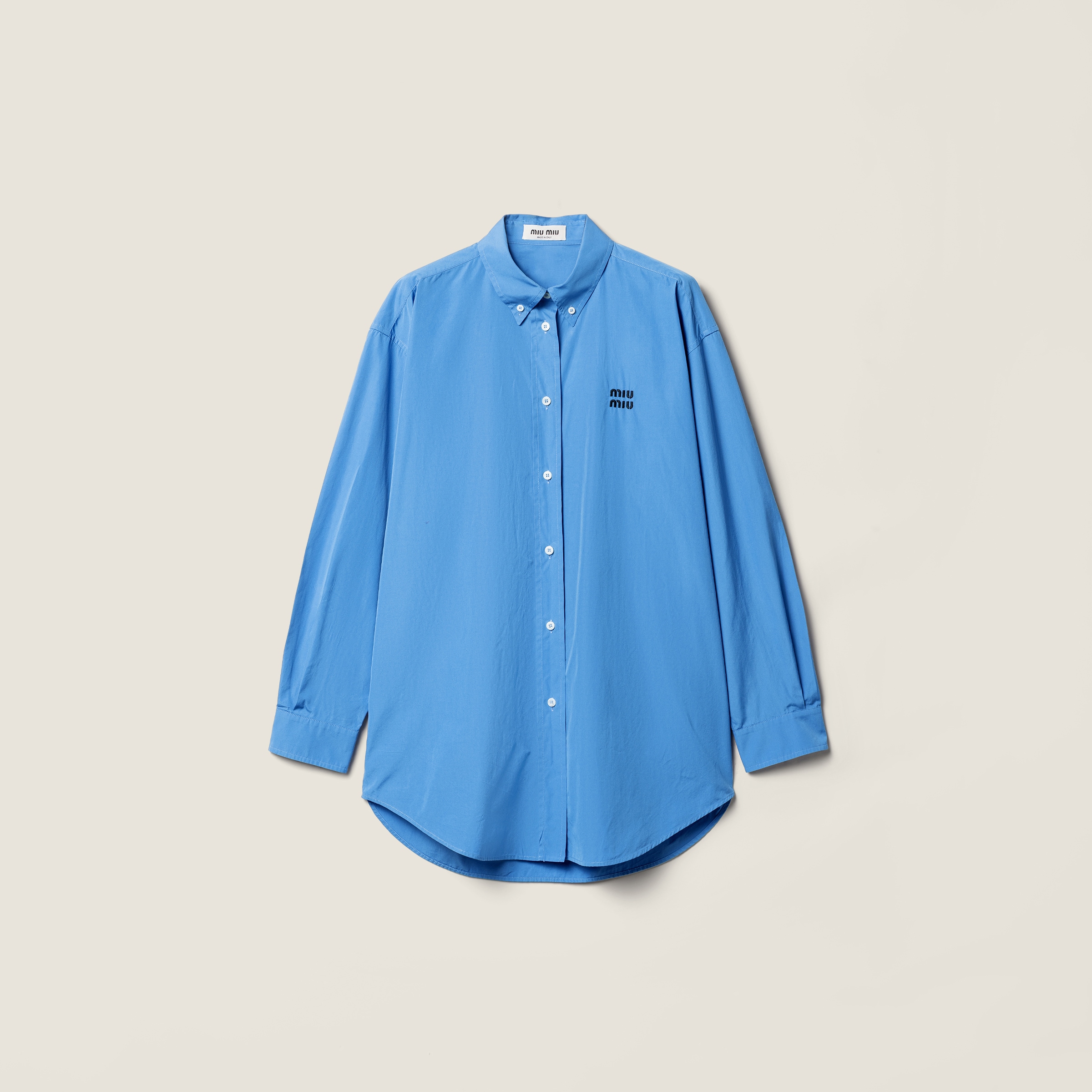 Poplin shirt from Miu Miu - $1,270