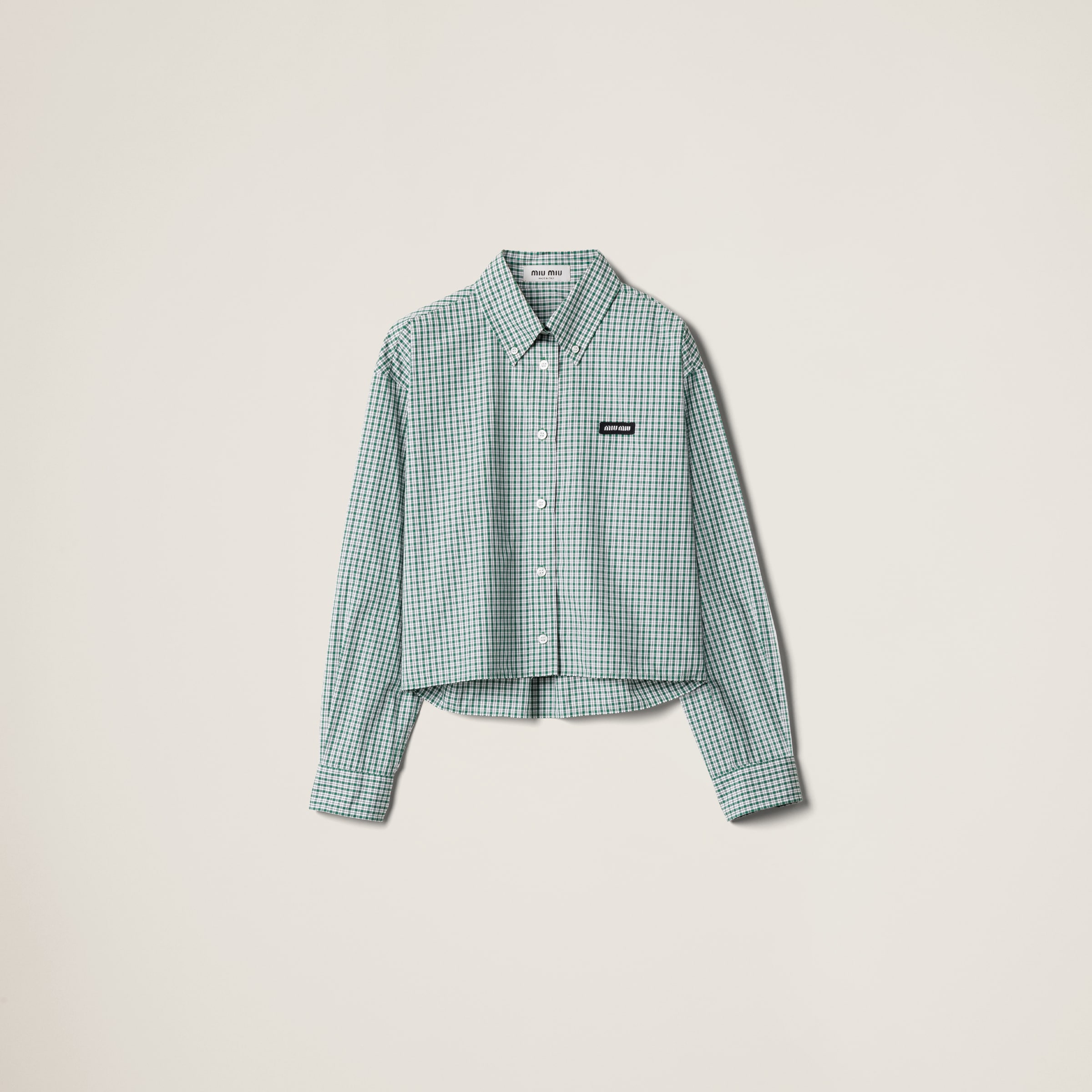 Miu Miu Checked Shirt