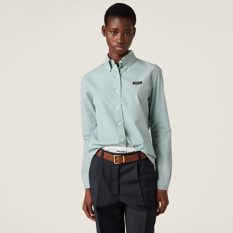 Poplin shirt