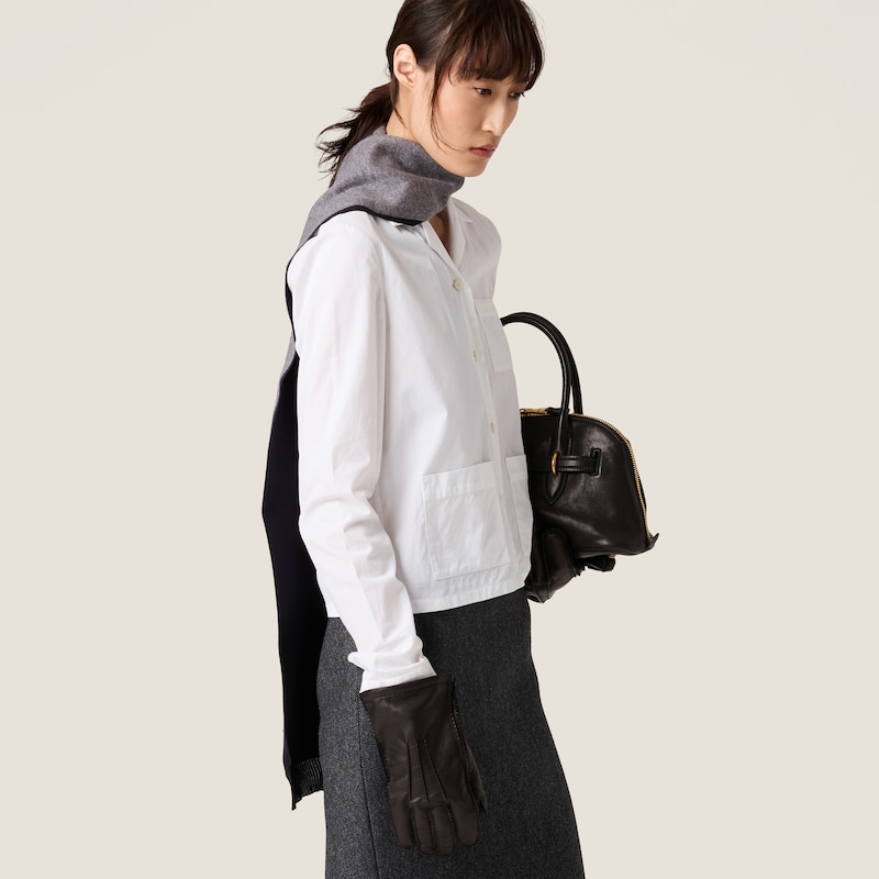 ポプリン シャツ