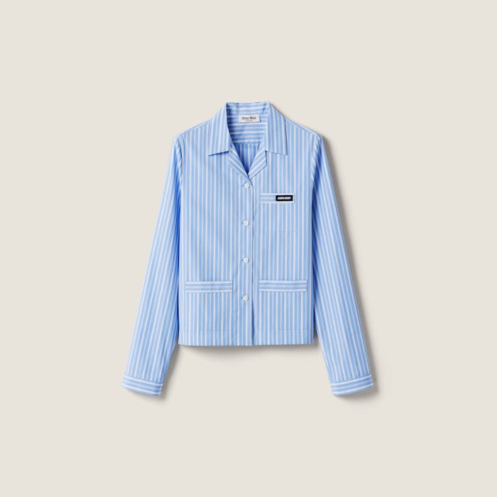 MIU MIU 2024SS シャンブレー シャツ 40
