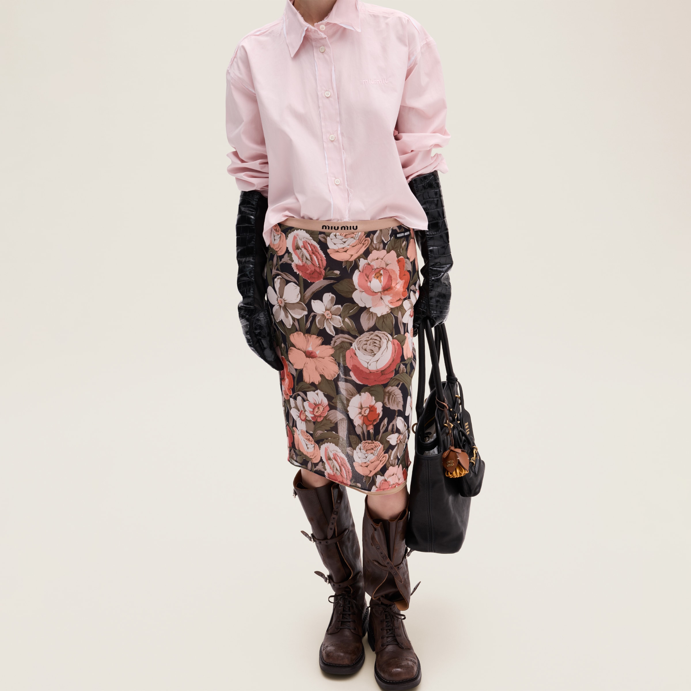 楽天市場】ミュウ ミュウ Miu Miu 長袖Tシャツ 長袖Tシャツ 衣料