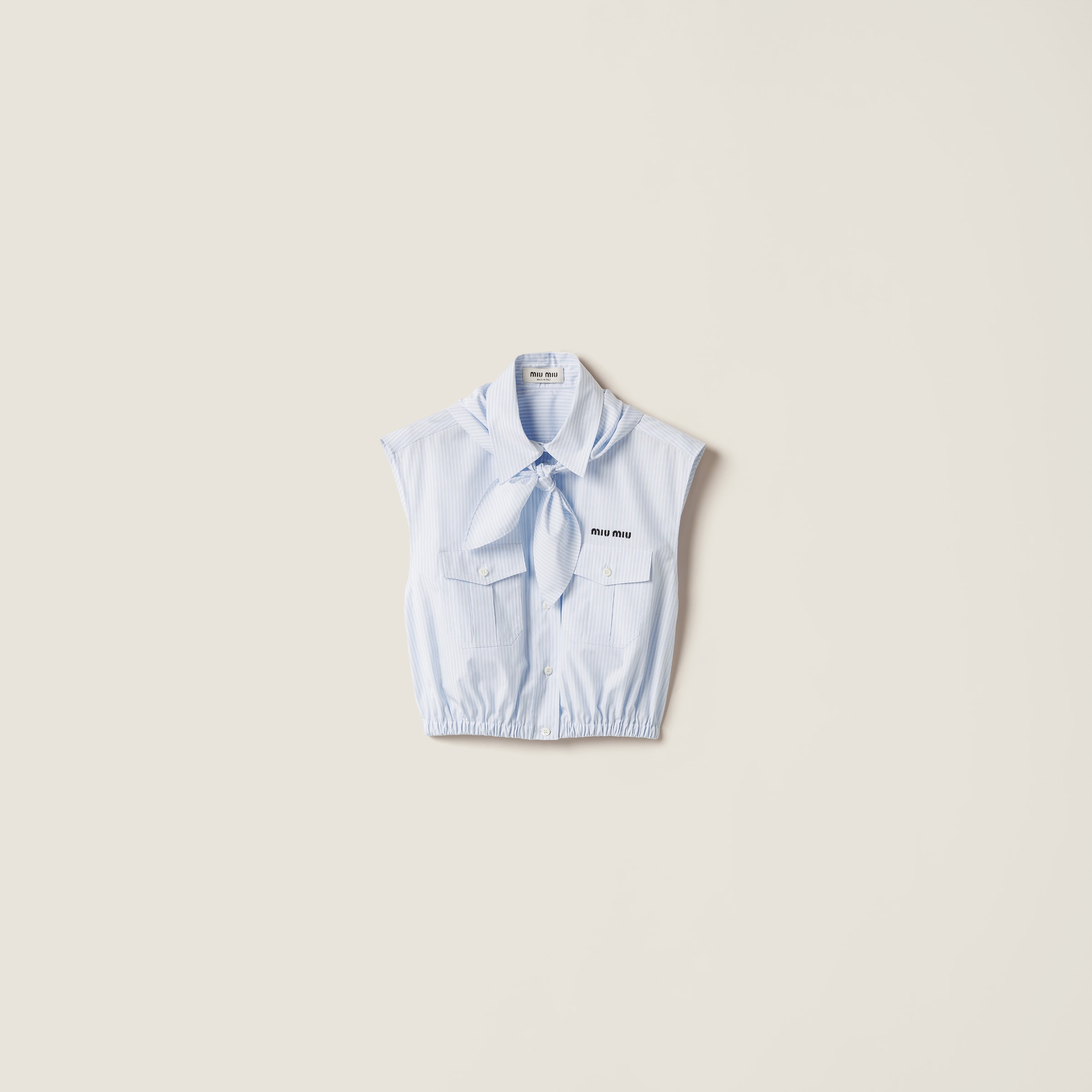 Miu Miu Poplin Top