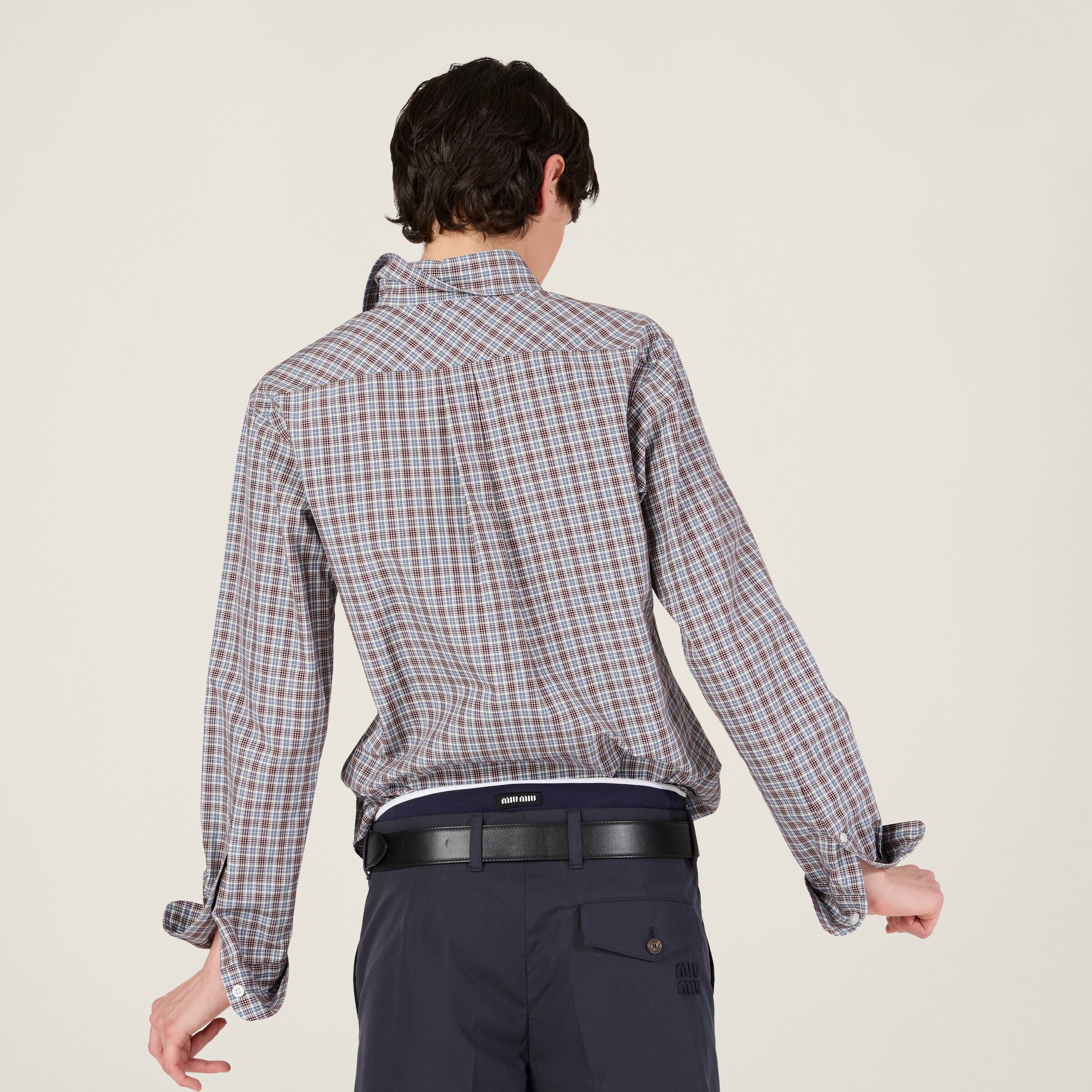 Miu Miu Checked Shirt