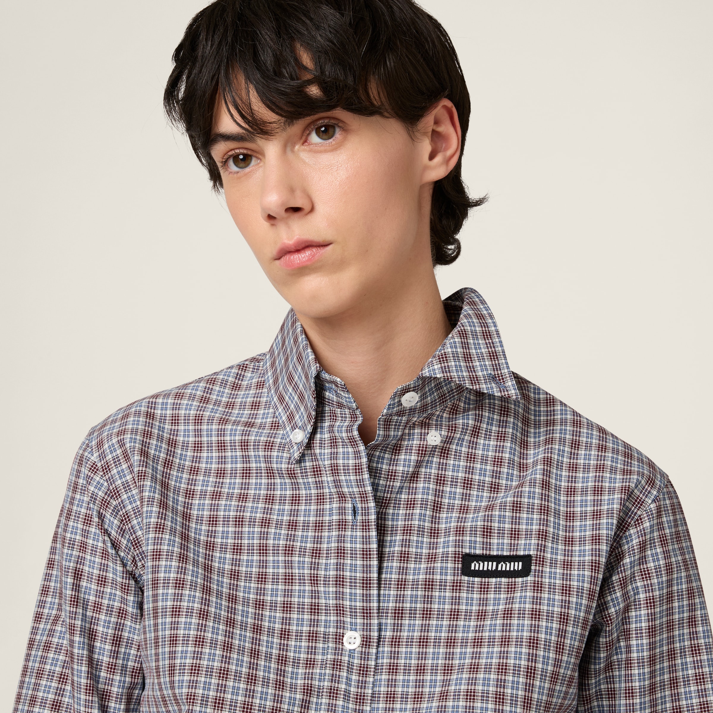 Miu Miu Checked Shirt
