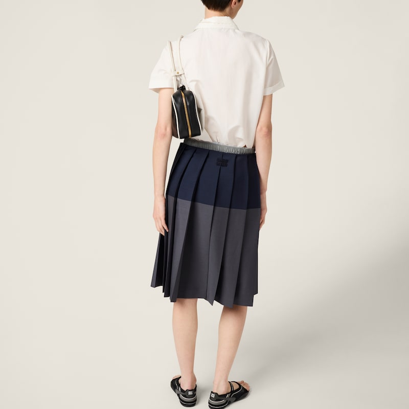 Slubbed poplin shirt