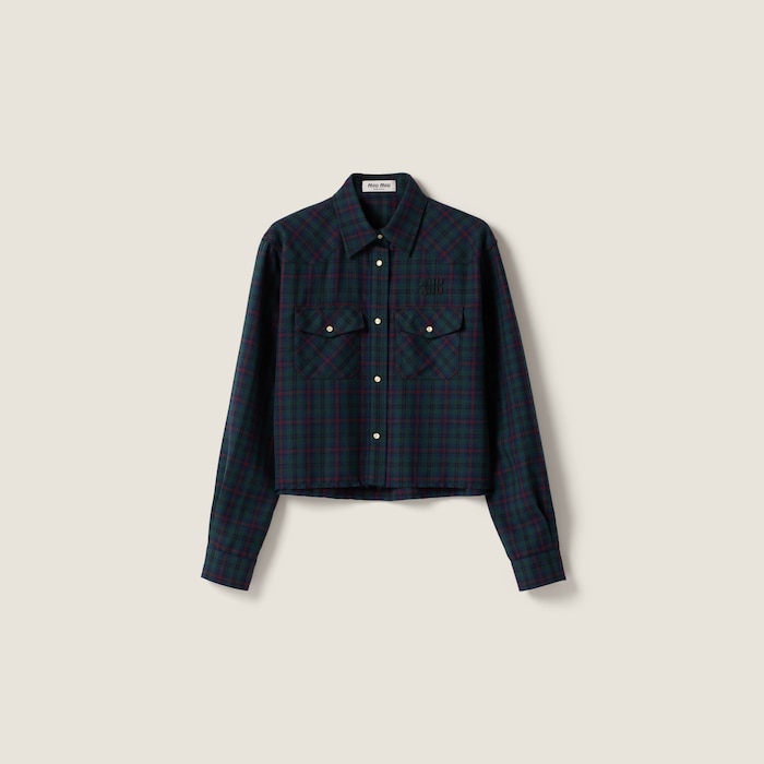 トップス miumiu archive shirt 90s MIU MIU shirt archive - メルカリ