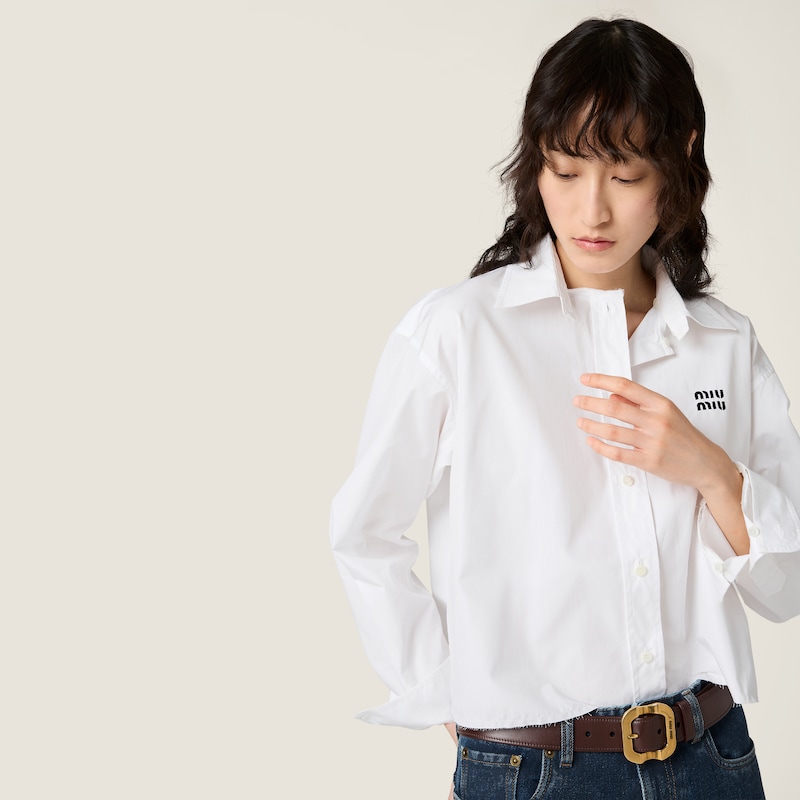 Poplin shirt