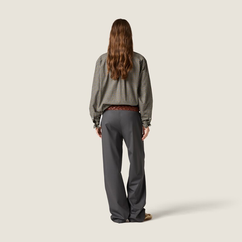 Chemise en flanelle à carreaux