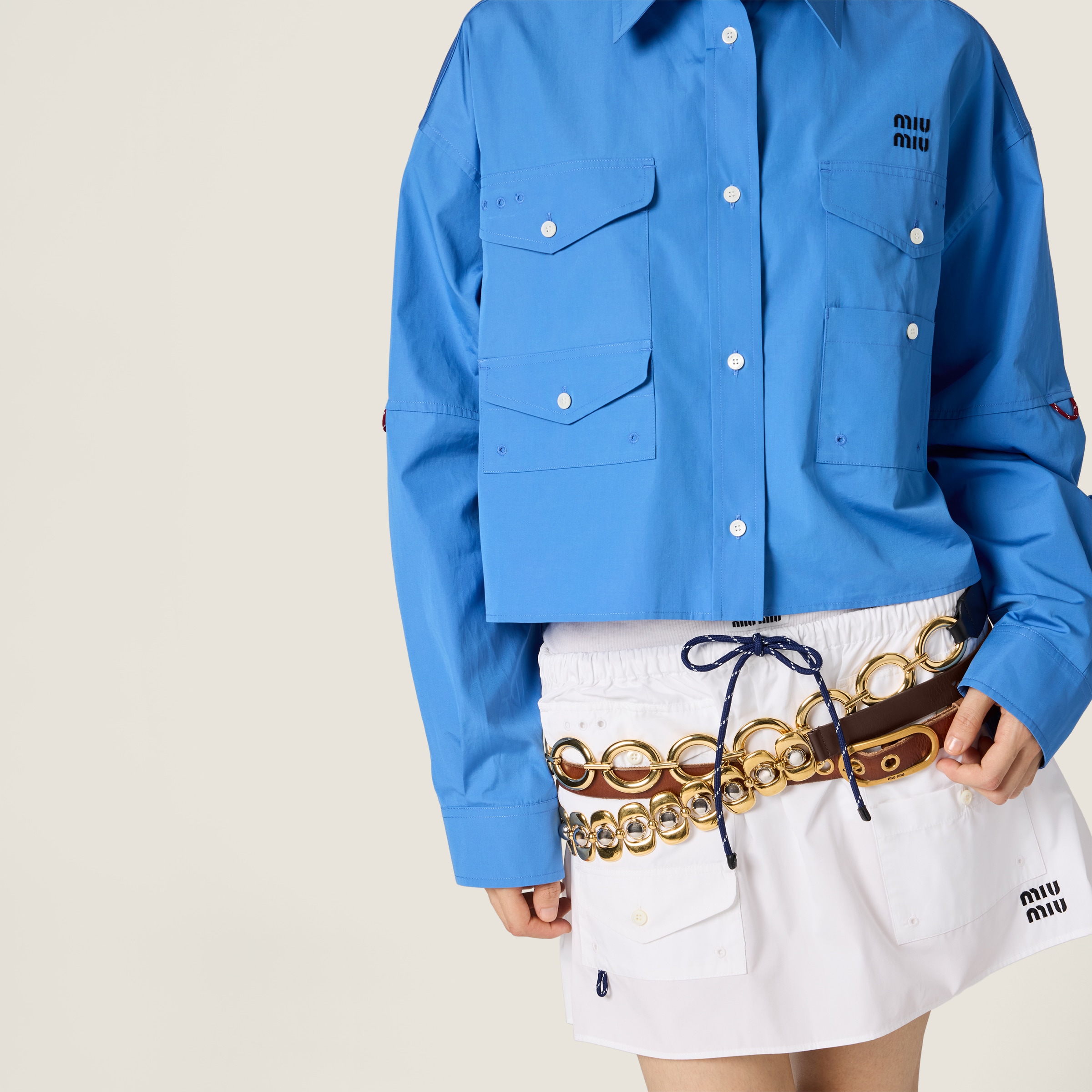 Poplin shirt - thumbnail 5