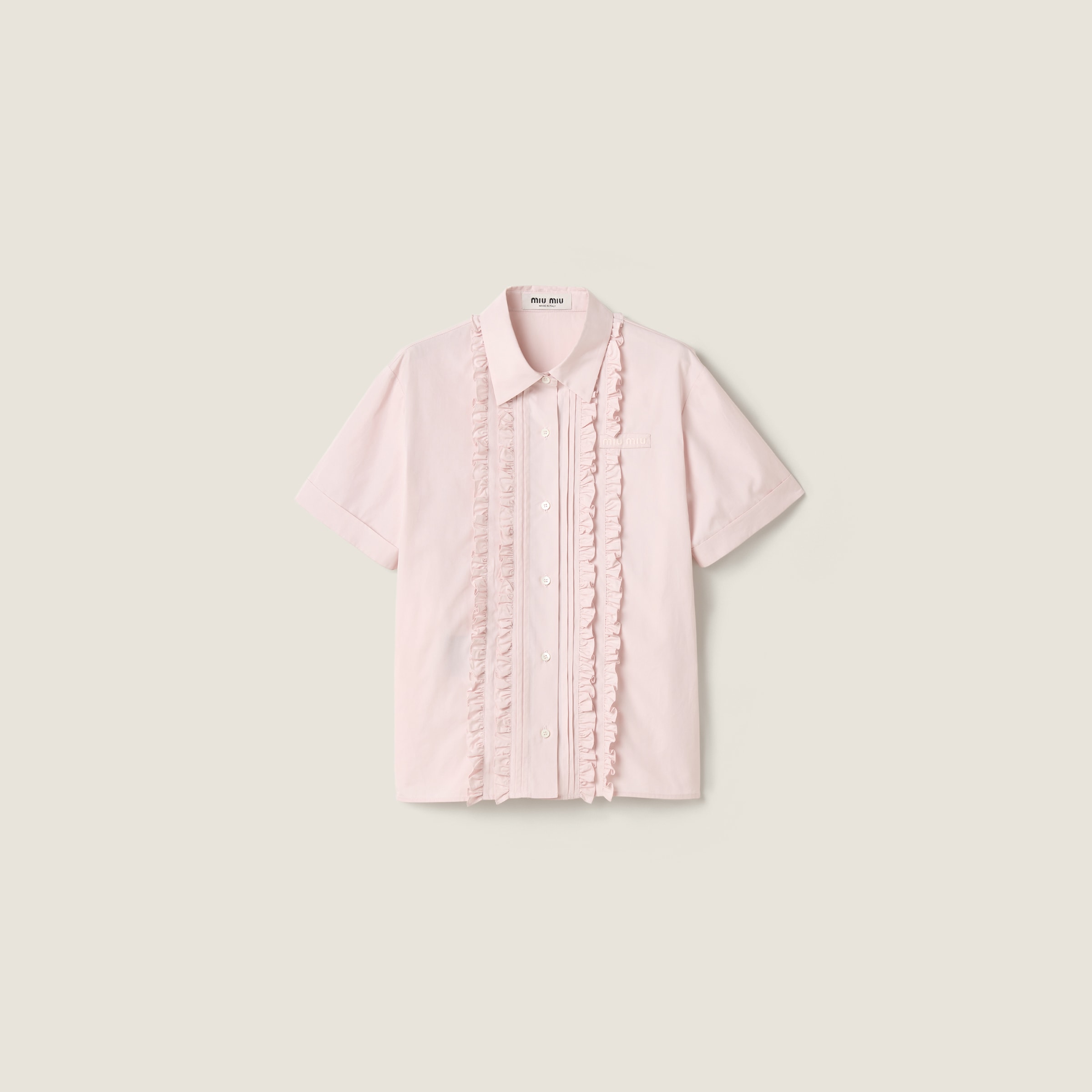 Poplin shirt from Miu Miu - $1,790