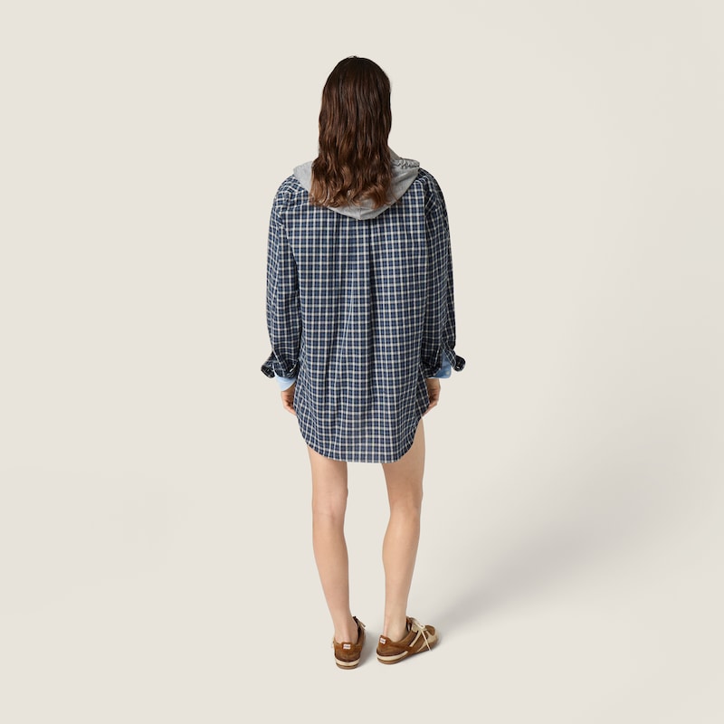 Chemise en flanelle à carreaux